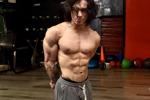 Hard workout day at the gym