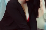 the pretty black haired