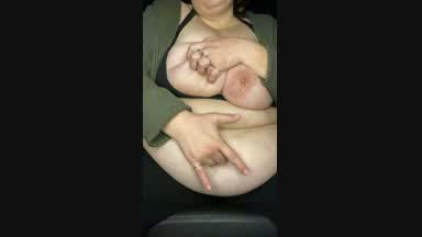 Fingering my bellybutton