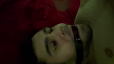 Cum in own mouth
