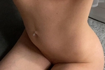 Natural C cup breasts