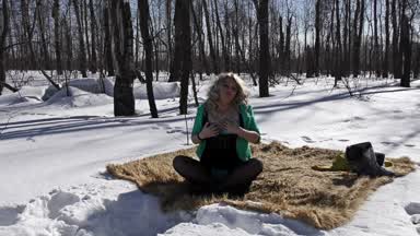 Squirt in the forest!