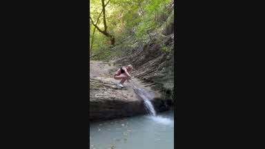 Me and the waterfall :D