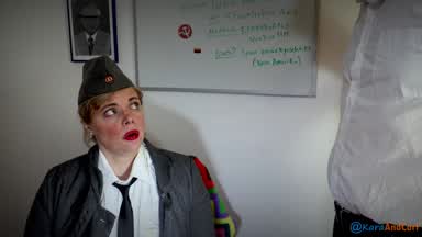 17 mins! Secret Spy and a Facial Cream Pie