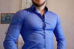 Big Man In a Blue Suit