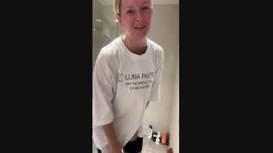 shower after running