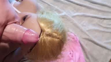 cum on face
