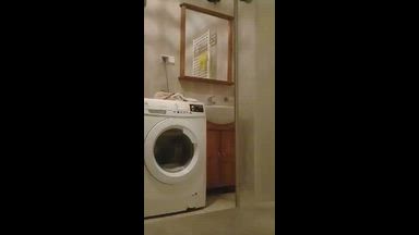 A solo bath video.