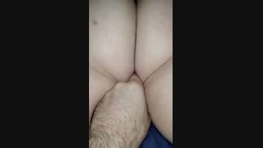Spanking Tied Sub Ends With Cum In Ass