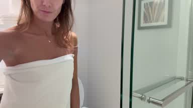 Wanna shower together