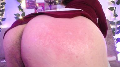 lotion on my ass and fingers on my ass