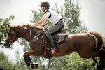 Girl on a horse