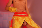 Get naked before your king.