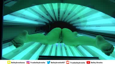Tanning Bed Masturbation