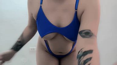 Blue lengerie 3 squirts