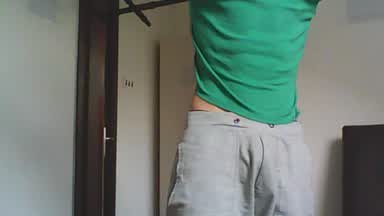 all naked jerking workout