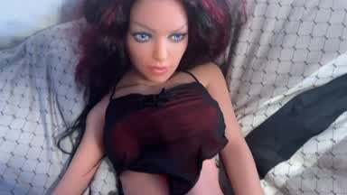 My First Porn with a Doll