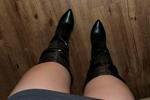 What do you think of my new boots?