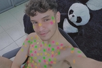 Stickers all over me