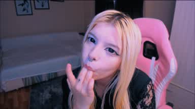 Sucking my fingers
