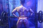 Voy muscle in the gym