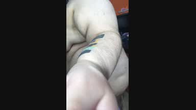 Anal show with glass toy!💕
