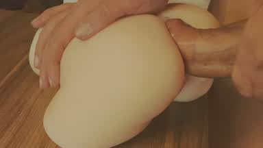 Creampie in toy