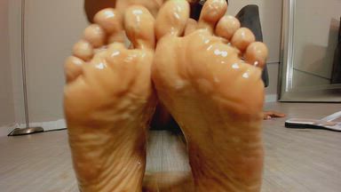 Feet dirty