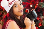 cup and xmas balls♥