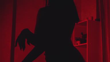 Midnight tease in red