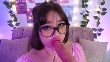 hot deepthroat and handjob