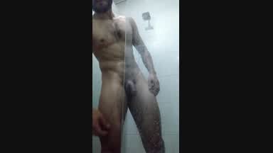 Shower after training2