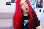 traumfrau kira angel face devil eyes ❤️)i sell a lot video in gallery — cutie redhead