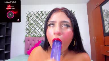 deep throat with dildo double penetration