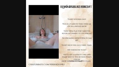 Bath Time Bliss Ticket Show - Pixie Princess