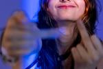My smile is pure innocence, but my eyes tell anoth