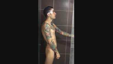 Shower and cum with me