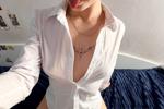 white shirt lady