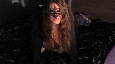 Playing with my fan) full naked, ass and pussy spr