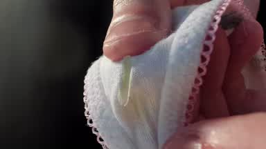 Dried dirty underpants