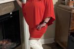 Lady in red