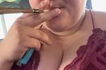 Bunny Smoking