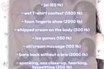 MENU IN PVT