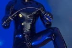 latex suit