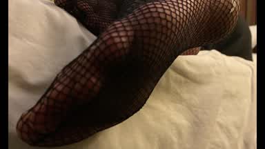 Sleepy Mona in her Sexy Stockings