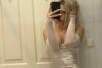 Little shy girl