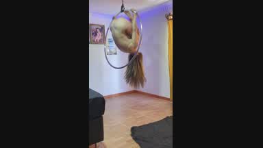 Naked lyra hoop
