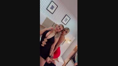 With my friend