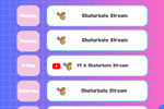 Weekly Schedule (Socials in description)