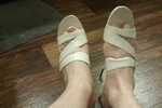 Wearing High heels